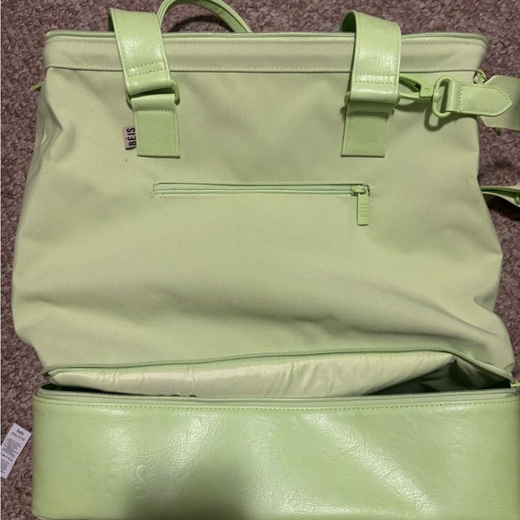 BEIS Handbags - Beis Mini Weekender, limited addition lime green